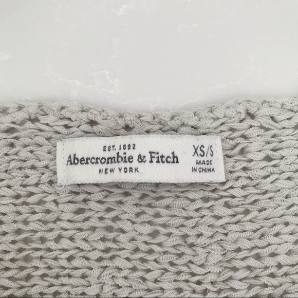 A&F // Peekaboo Fringe Sweater - Picture 3 of 4